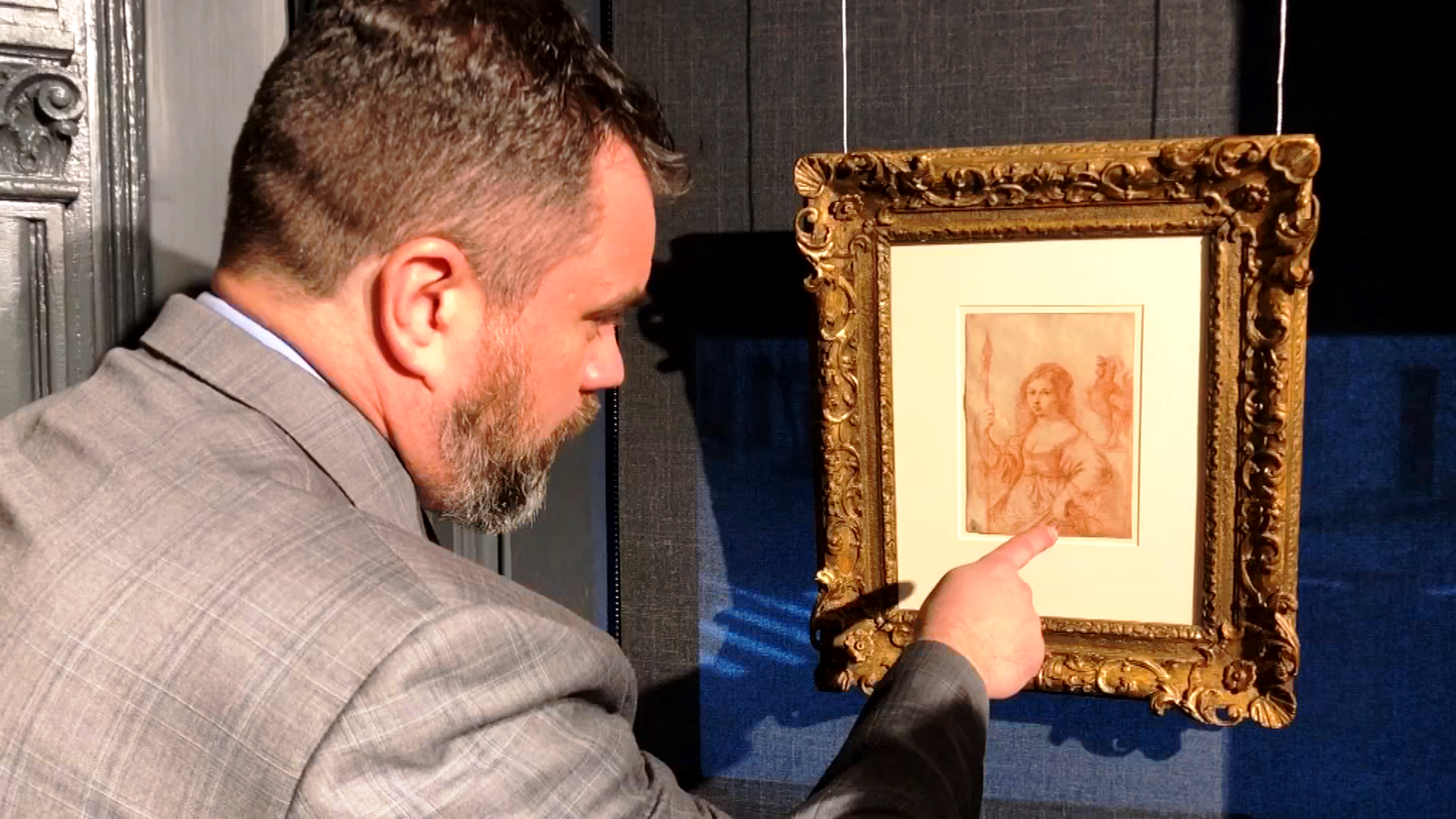 Art dealer with newest acquisition that ended up being more valuable than initially thought
