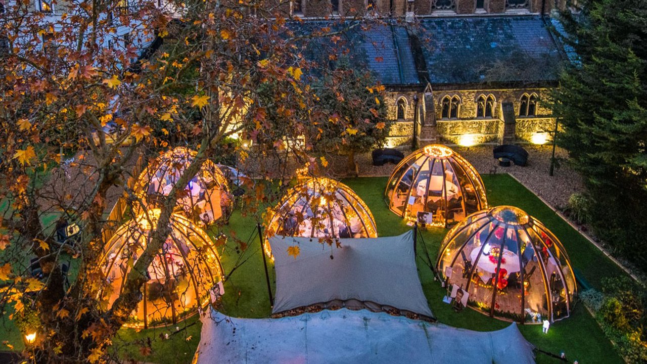 london secret garden igloo