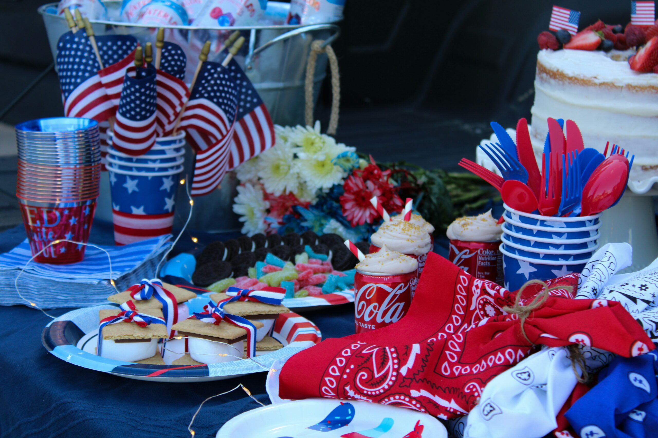 USA party decorations